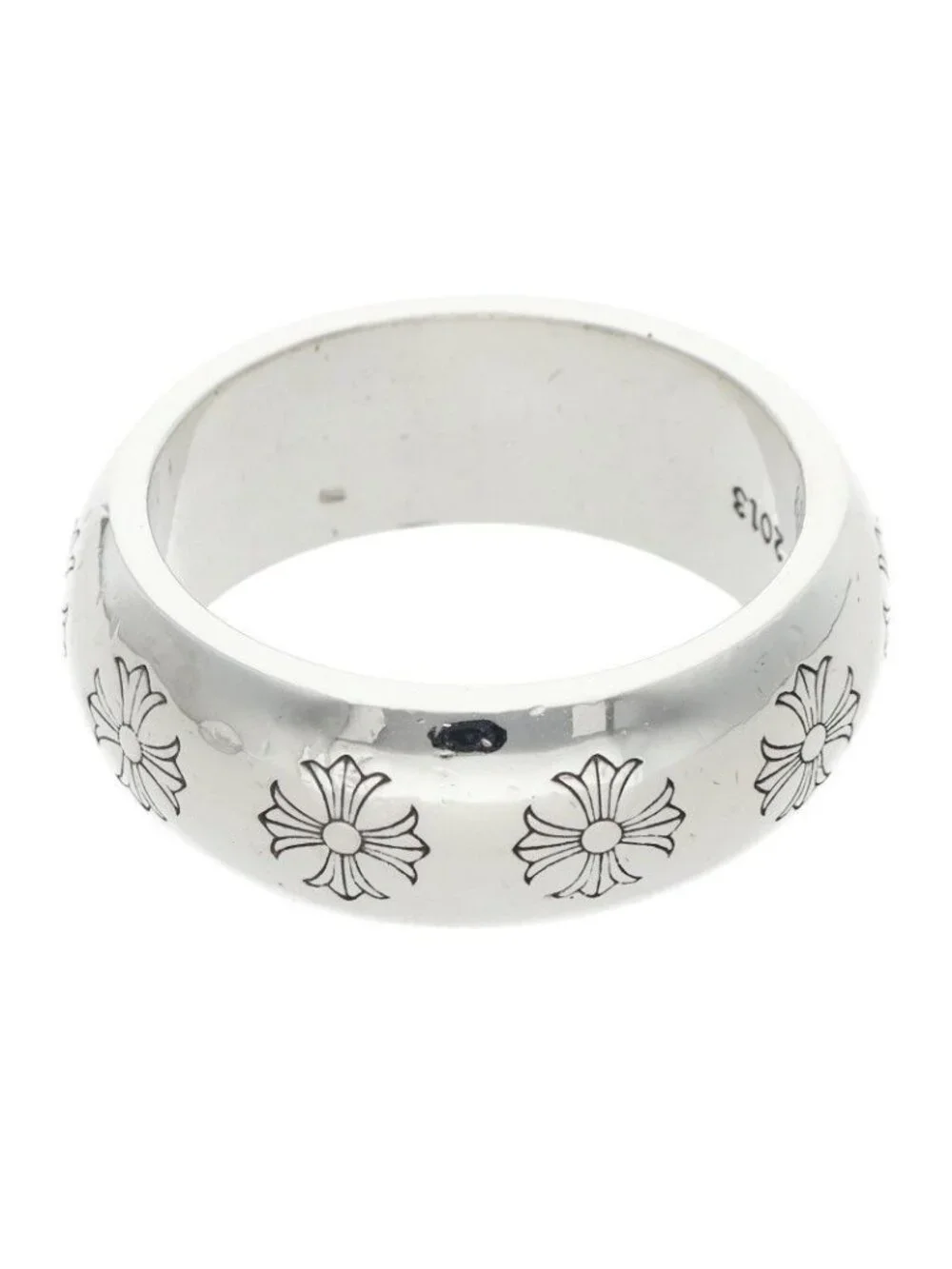 Chrome Hearts Rnd Round Silver Ring
